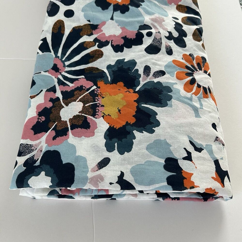 IKEA HONSGULLORT Full/Queen Duvet Cover Floral Abstract Multicolor 218x218 cm
